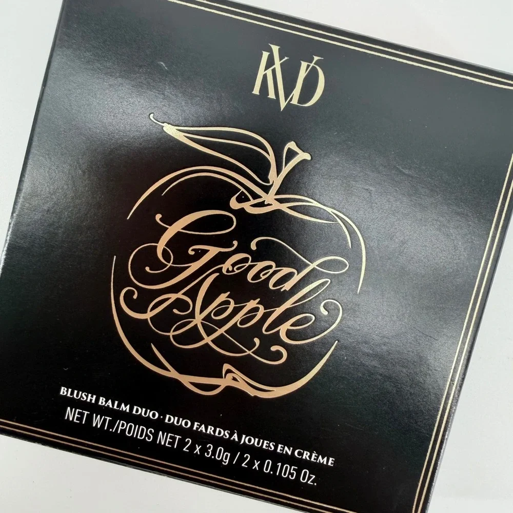 KVD Good Apple Blush Balm Duo Women 6g 30 Elusive‎ Orchard Glass Gilded Apple